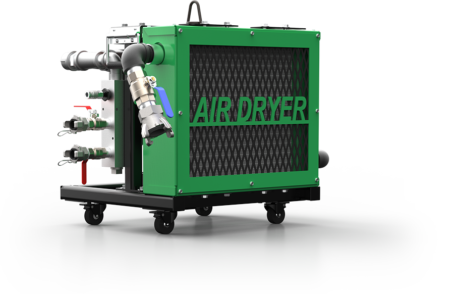 Dustless Blasting's Portable ADCS